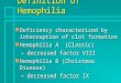 Hemophilia and ITP