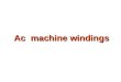 Ac Machine Windings