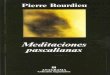 Bourdieu Pierre - Meditaciones Pascalianas
