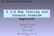 A 3D ray tracing Approach