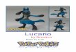 Lucario A4 Lineless