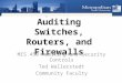 Chap 5 Switches, Routers, And Firewalls