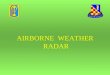 Airborne Weather Radar