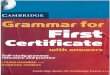 Cambridge Grammar for First Certificate