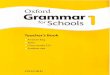 Grammar for Scools 1 Teacher's Book
