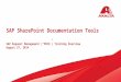 SAP Request Management Training Overview Session II - 8-27 2014 v3