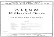 Album of 10 Classical Pieces