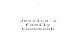 Jessica Recipe Book