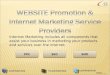 WEBSITE Promotion & Internet Marketing Service Providers