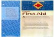 Girl Scouts America first Aid Cadette Grade 6 8