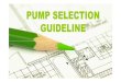 Pump Selection Guideline