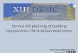 Service Life Planning of Building Components the Brazilian Experience