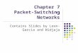7. Packet Switching Networks
