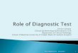Role of Diagnostic Test-Osman Sianipar-CE and BU-Clinical Pathology (2015)