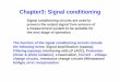 Eee 436 Signal Conditioning 1