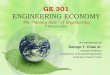 GE301 Lecture 1 2011