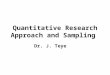 GEOG 306 Quantitative and Sampling 2014(TEYE)