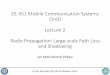 Mobile Communication Systems (3+0)- Lecture 2