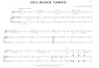 Chicago - Cell Block Tango Sheet Music
