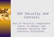 SAPBiz Presentation-Security Compliance Tools