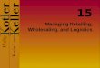Chapter 15 Managing Retailing, Wholesaling and Logistics