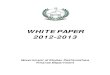 KPK White Paper Budget 2012-13