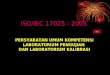 ISO IEC 17025 2005