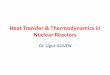 Heat Transfer & Thermodynamics in Nuclear Reactors