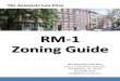 RM-1 Zoning Guide