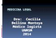 Introduccion Med Legal Ucv