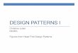 Lecture 8-Design Patterns Introduction