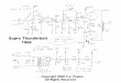 Supro Thunderbolt s6420 Amplifier Schematic