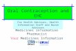 Oral Contraception and Eh c