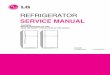 LRTN19310xx LG Top Freezer Refrigerator Service Manual