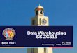 Data Warehouse lecture 10