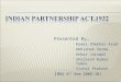 Indian Partnership Act 1932 Merged Slides
