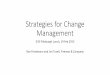 Strategies for Change Management in Large Law Firms