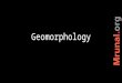 GEO L2 Geomorphology Plate Tect 0.1