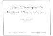 John Tompson Easiest Piano Course 7