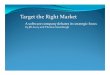 Target the Right Market