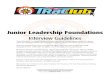 Jr Leaders Interview Guide
