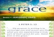 AMAZING GRACE - Sermon 4 Sustaining Grace