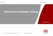 WCDMA Advanced 08 Multi Carrier Strategy Training 20120329