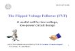 2009 - Flipped Voltage Follower SLIDES