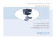 Burkert Angle Seat- Globe Valve Maintenance Manual-English