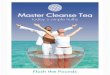 Master Cleanse Tea Manual