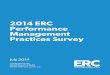 14 Performance Management Practices Survey