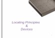 Locating Principles and Devices