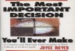 The Most Important Decision You Ll Ever Make Joyce Meyer