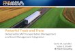Track and Trace Delivered by SAP Transportation Management and Event Management Integration